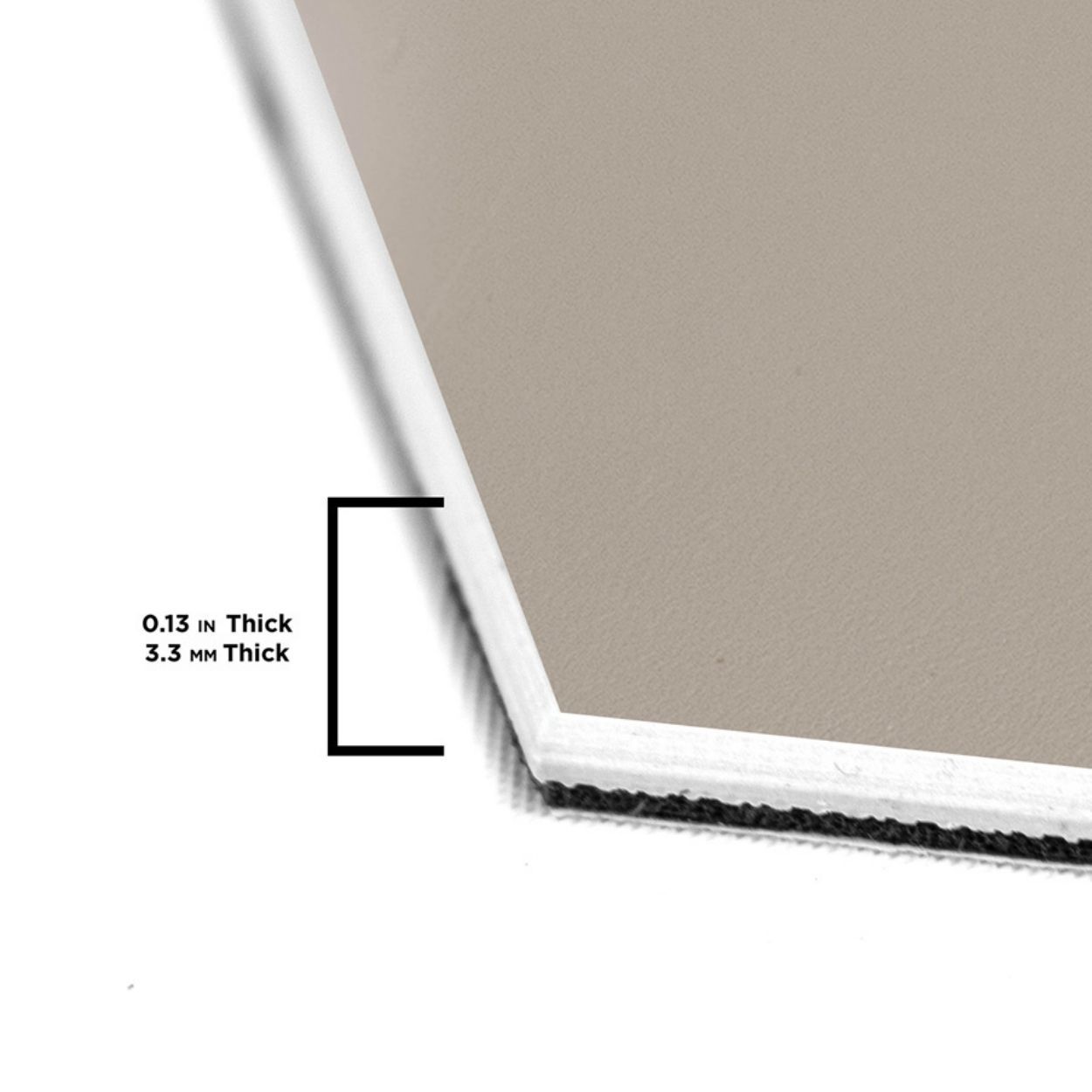 Hexagon Beige Peel & Stick Luxury Wall