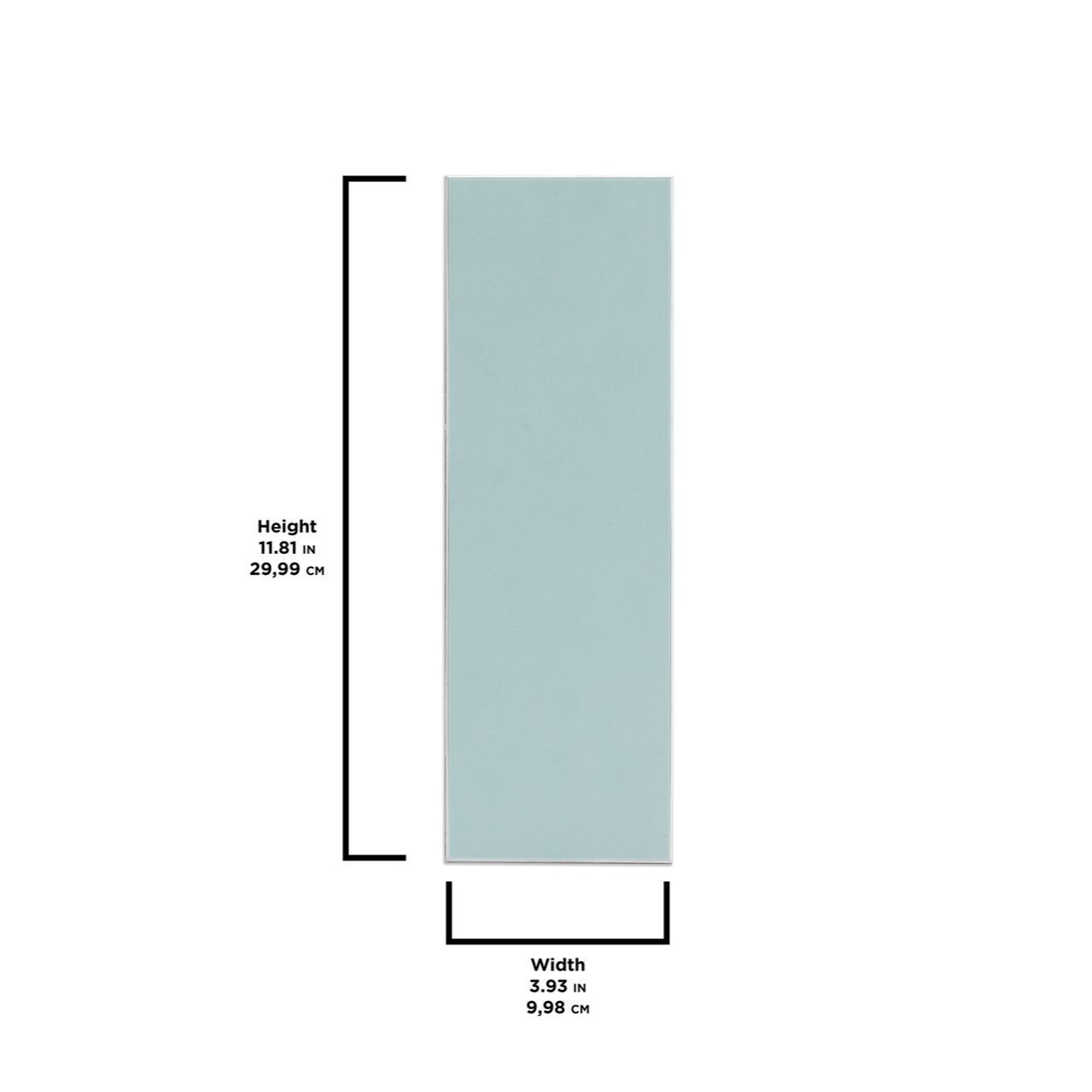 Subway Blue Peel & Stick Luxury Wall