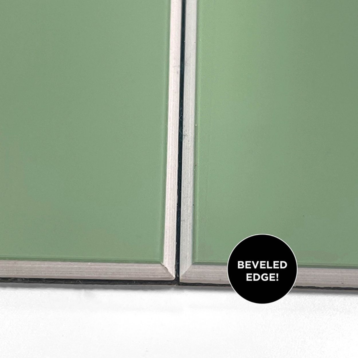 Subway Green Peel & Stick Luxury Wall