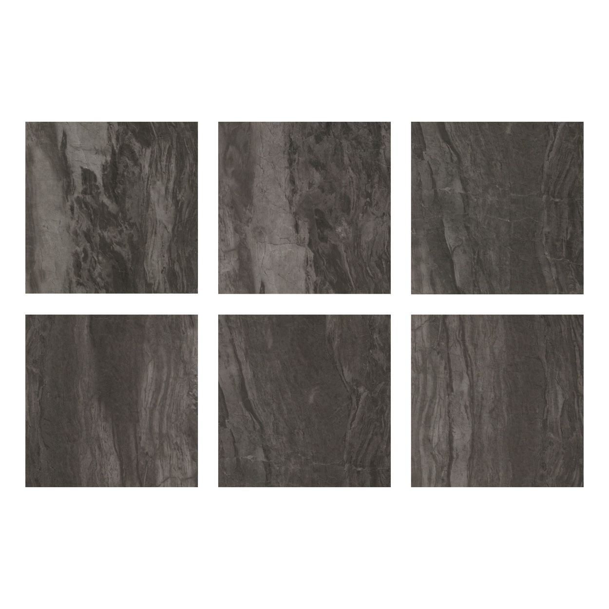 Raven Peel & Stick Floor Tiles
