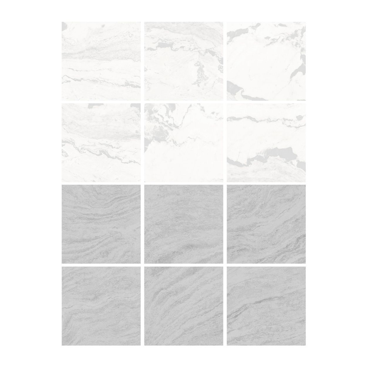 Langley Grey Peel & Stick Floor Tiles