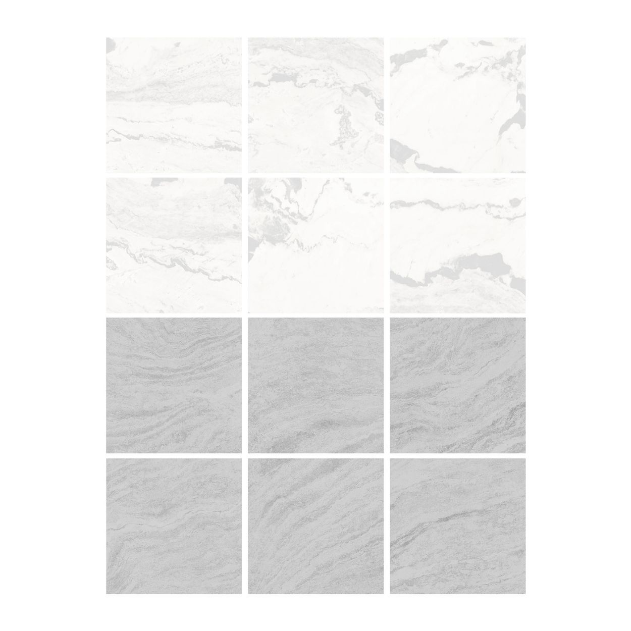 Langley Grey Peel & Stick Floor Tiles