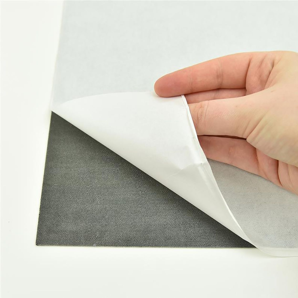 Langley Grey Peel & Stick Floor Tiles