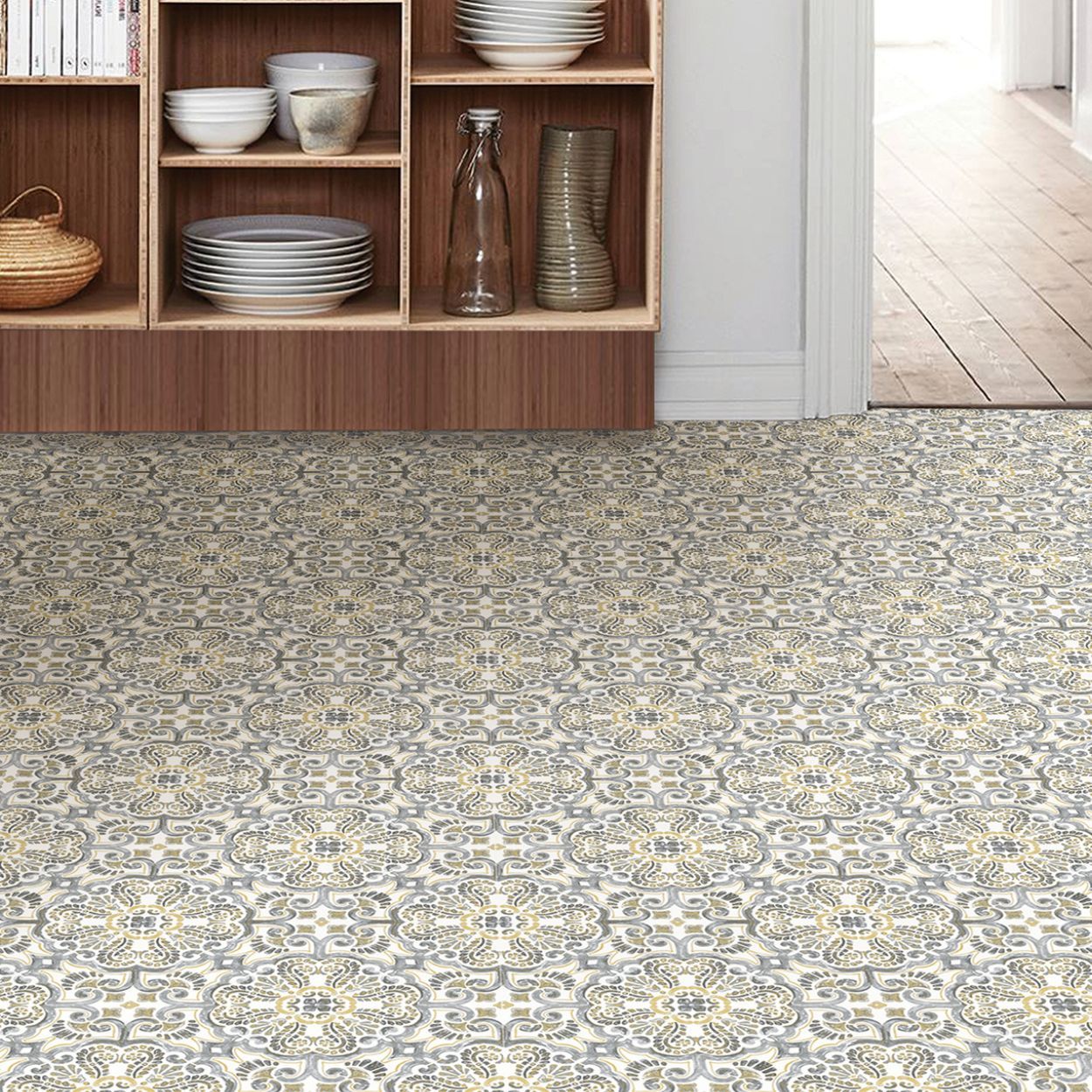 Antico Peel & Stick Floor Tiles