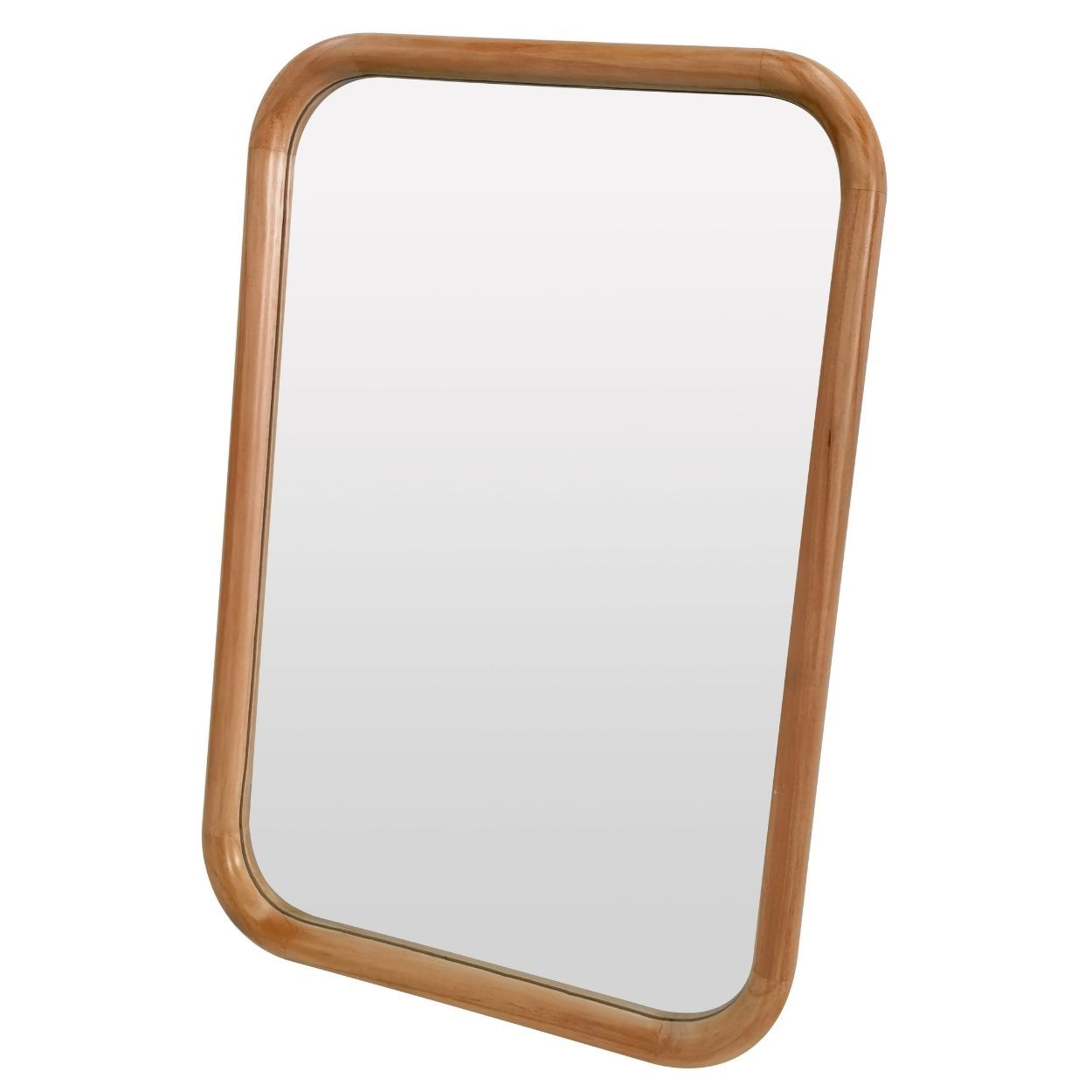 Contemporary Wood Mirror Rectangular 40x60Cm
