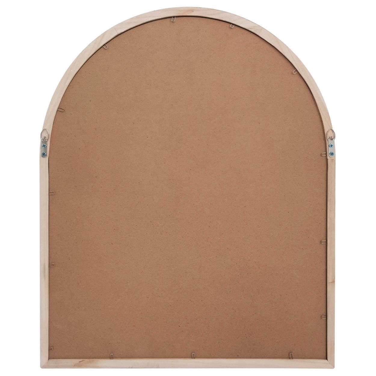 Contemporary Wood Mirror Arched 50x60Cm