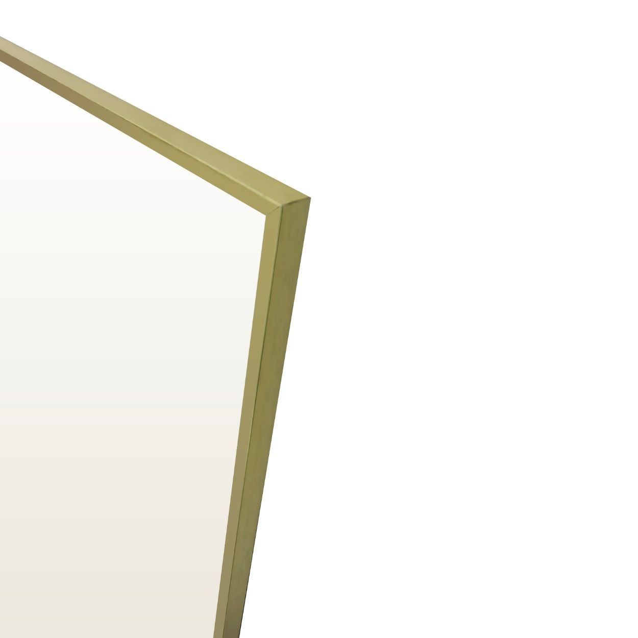 Over The Door Mirror 37x120cm Gold