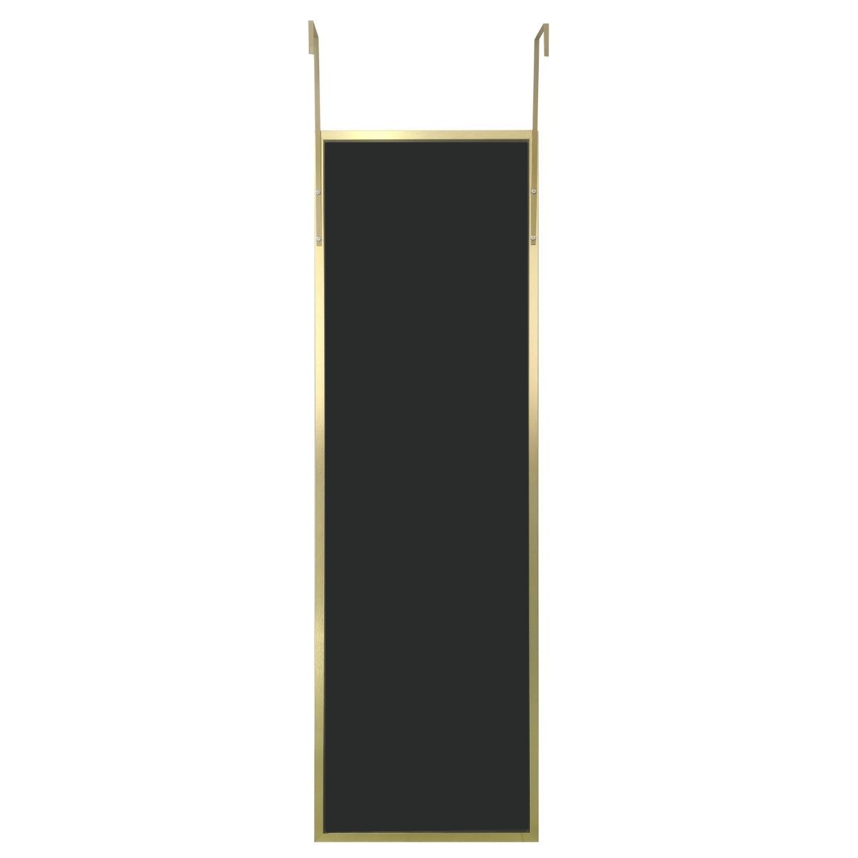 Over The Door Mirror 37x120cm Gold
