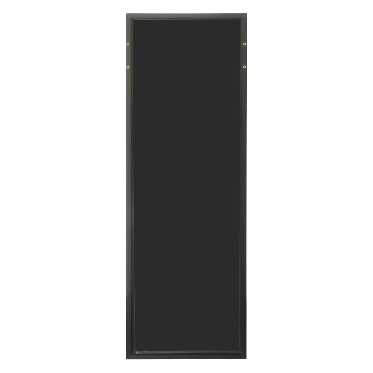 Over The Door Mirror 37x120cm Black