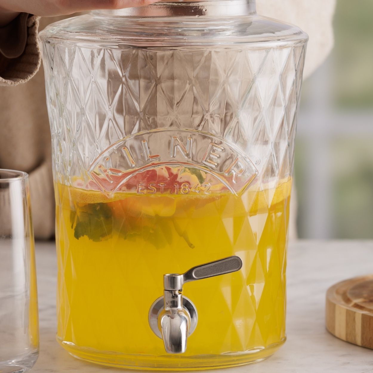 Kilner 5Ltr Dispenser Stainless Steel Tap