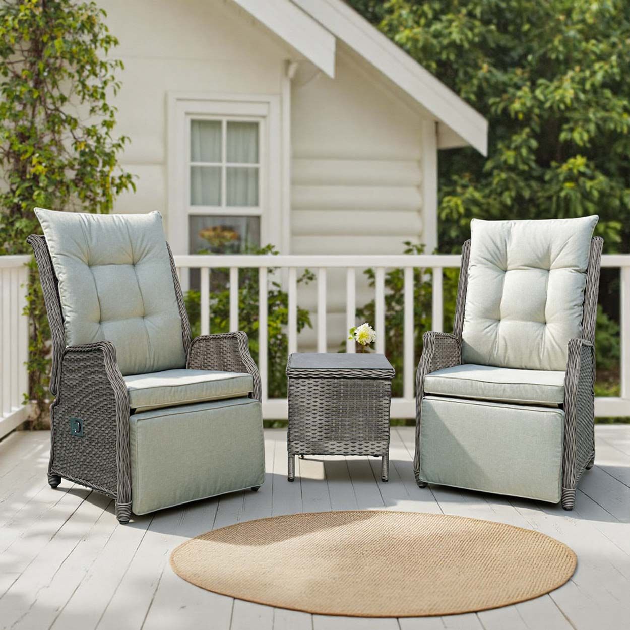 Eden Reclining Bistro Set 