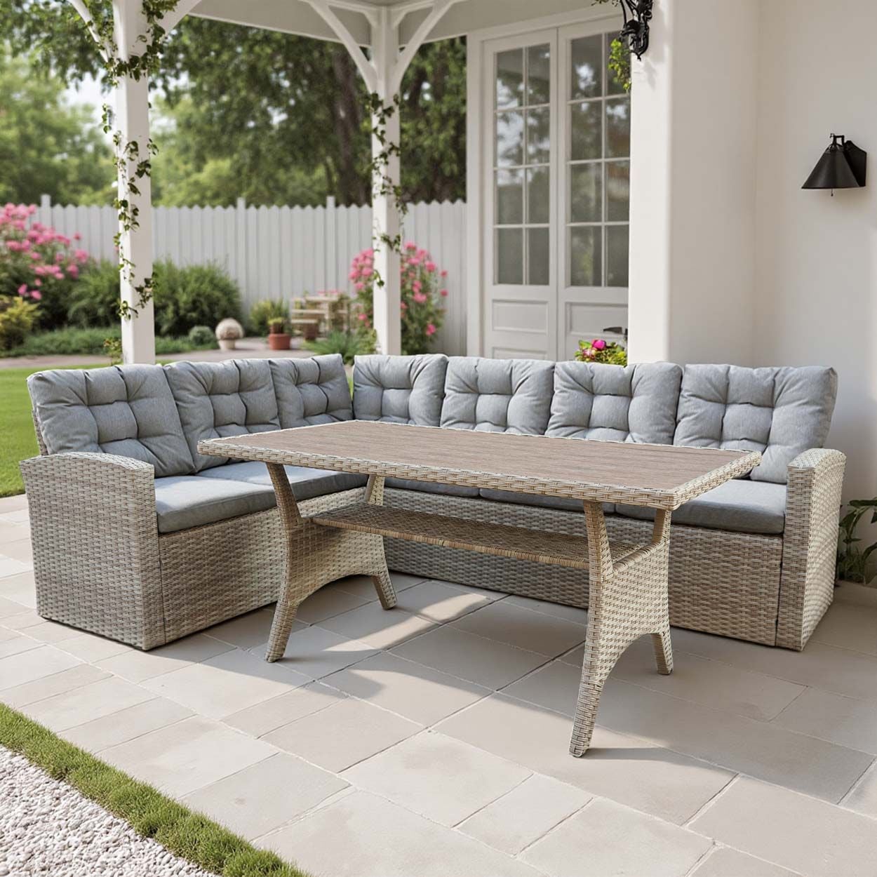 New Jersey Corner Sofa Set