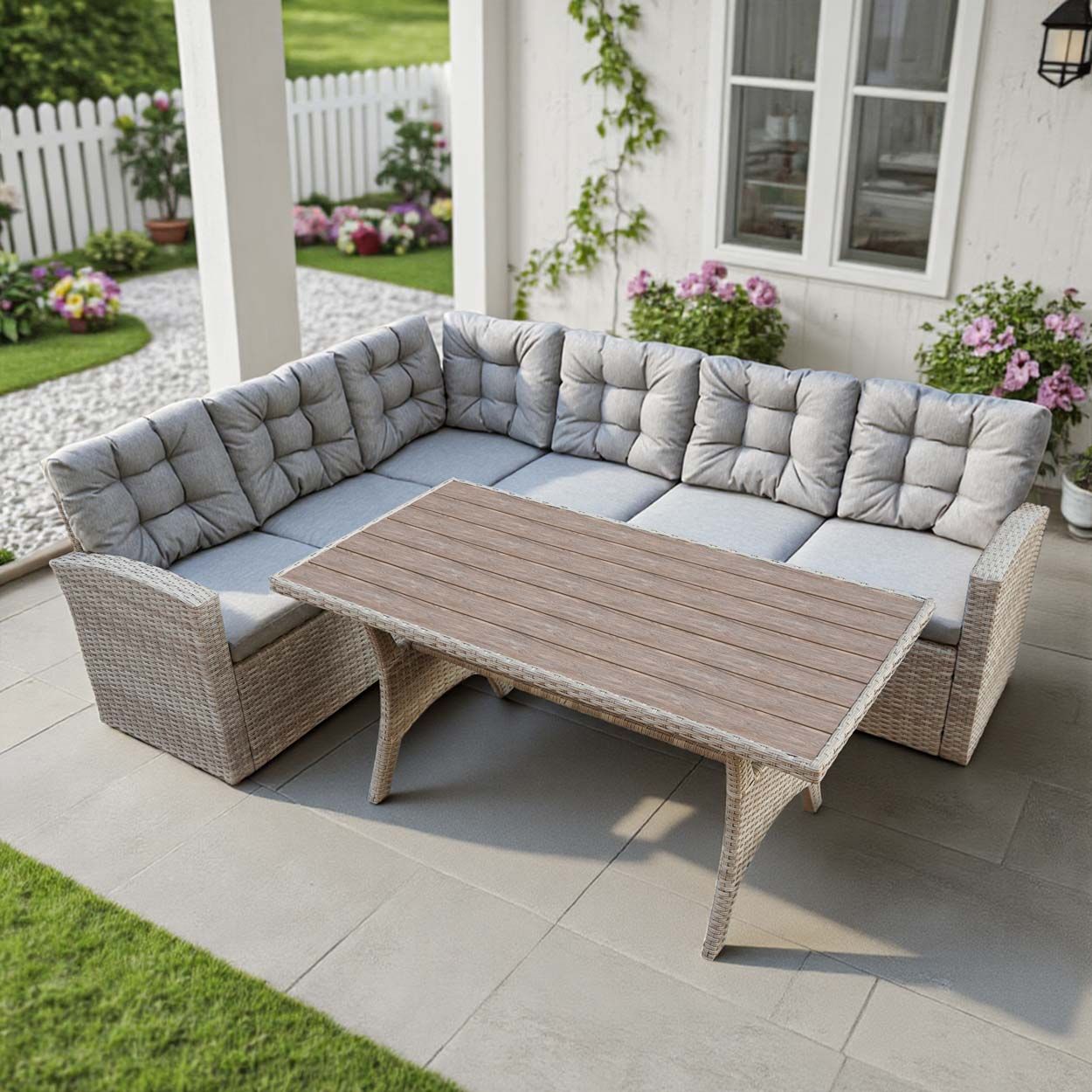 New Jersey Corner Sofa Set