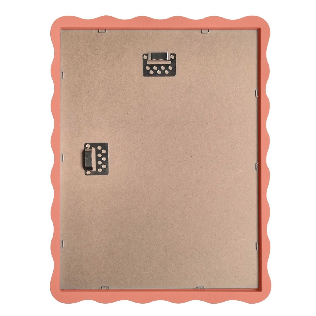 Wavy Mirror 30x40cm Orange
