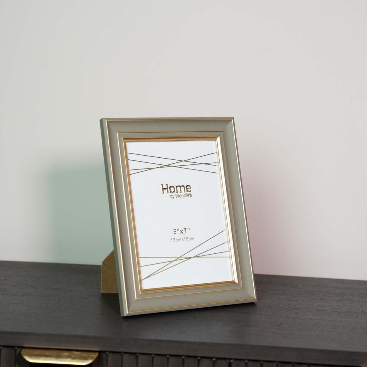 Photo Frame Green & Gold  5 x 7