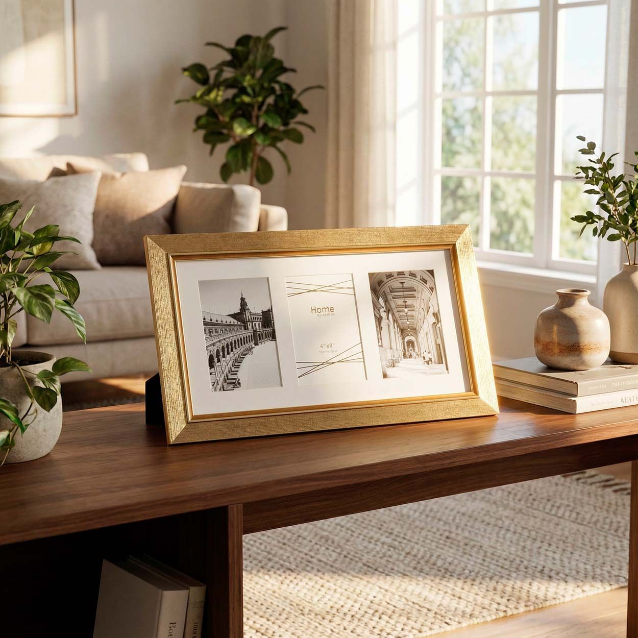 Photo Frame Bronze 3 Set 4 x 6