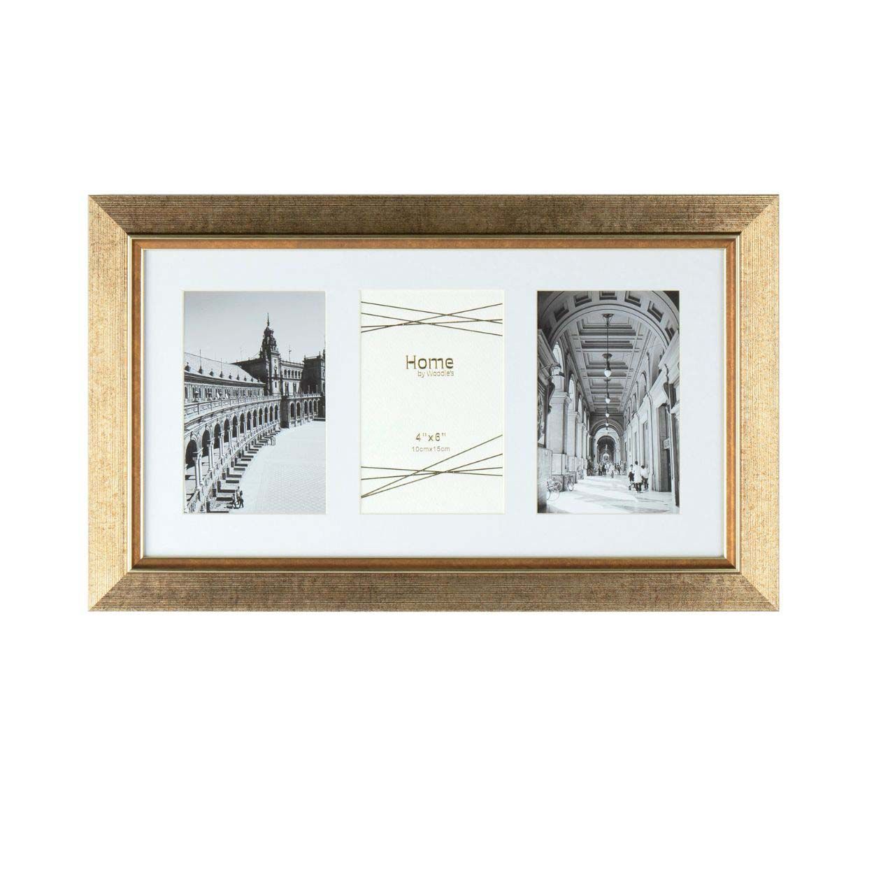Photo Frame Bronze 3 Set 4 x 6