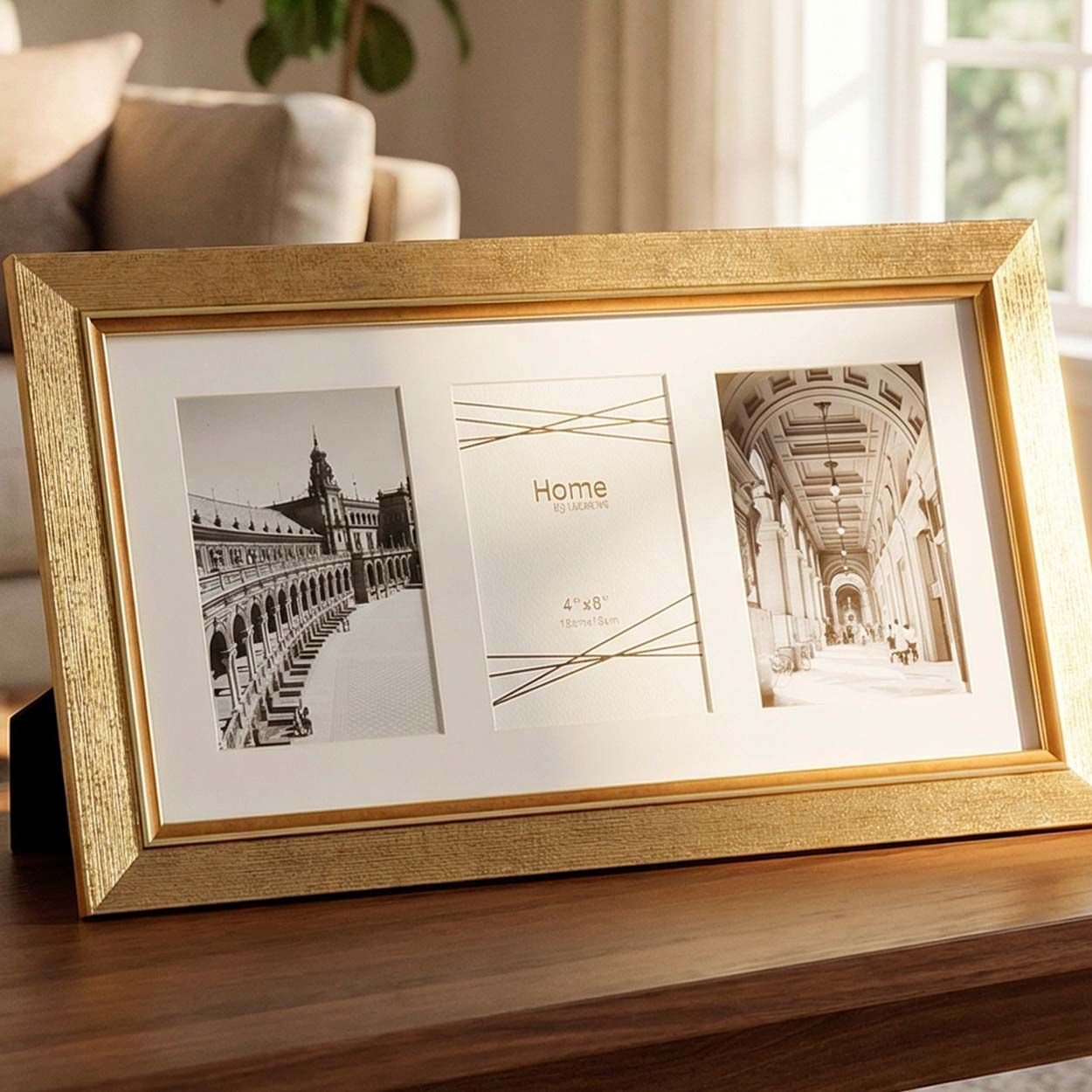 Photo Frame Bronze 3 Set 4 x 6