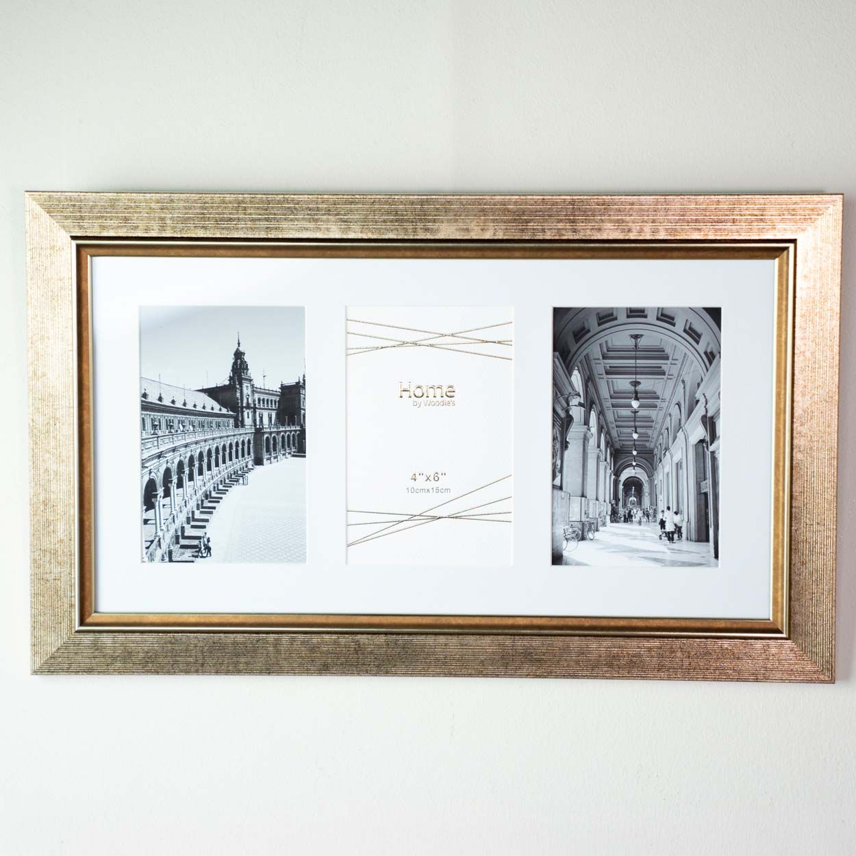 Photo Frame Bronze 3 Set 4 x 6