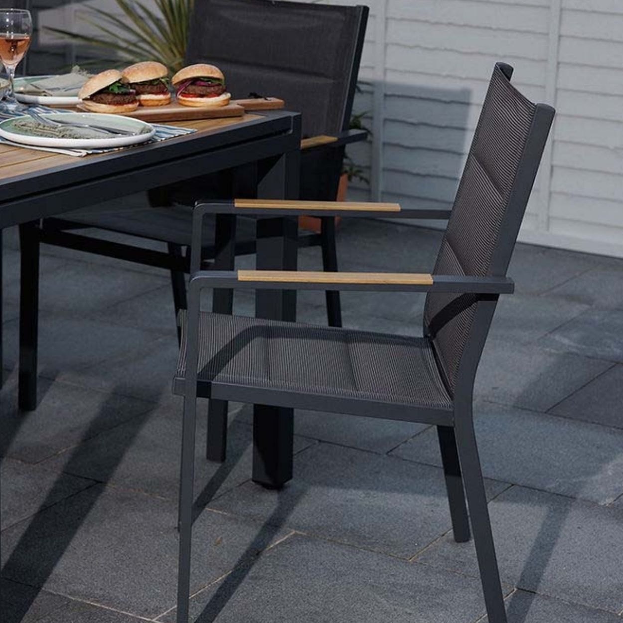 Solara 8 Seater Extendable Dining Set