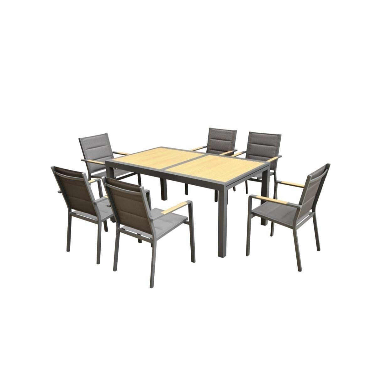 Solara 8 Seater Extendable Dining Set