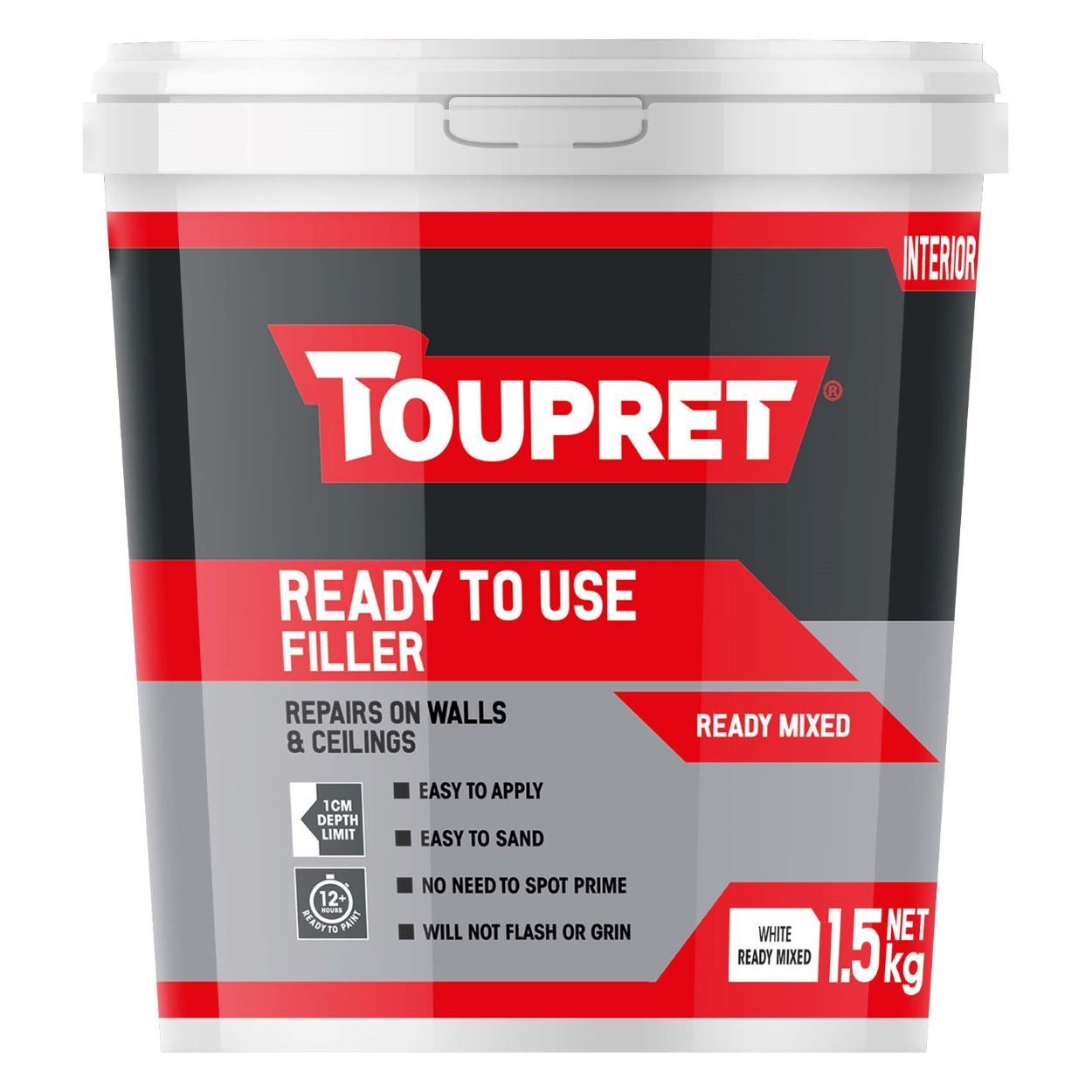 Toupret Ready To Use Filler 1.5kg