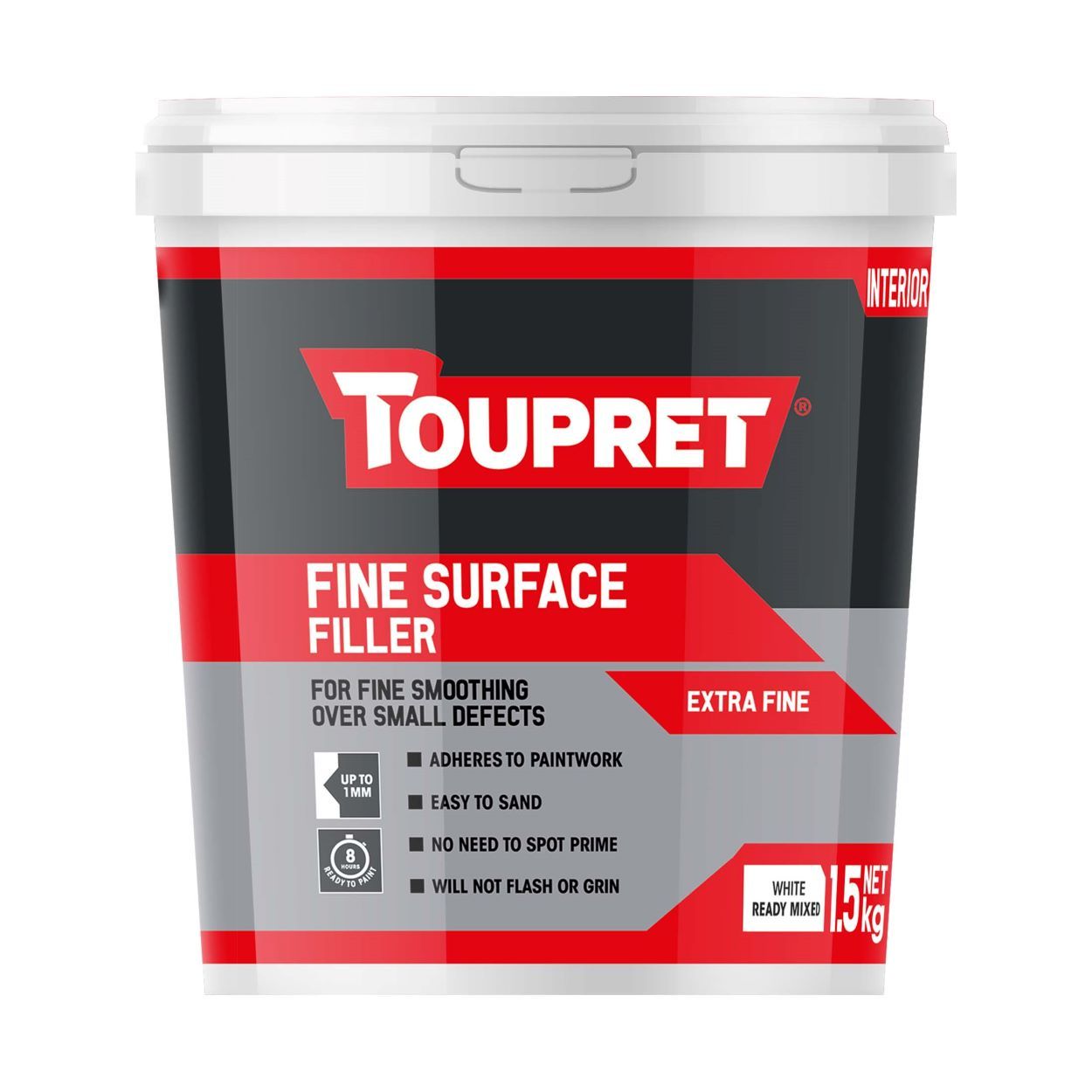 Toupret Fine Surface Filler 1.5kg