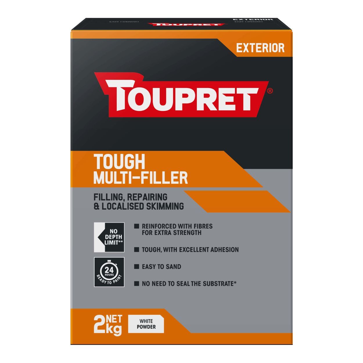 Toupret Tough Multi-Filler 2kg