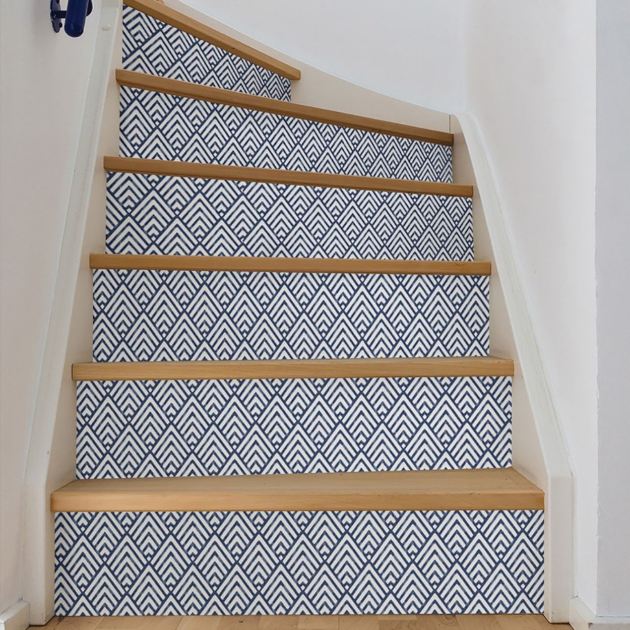 Nuwallpaper Arrowhead Deep Blue P&S