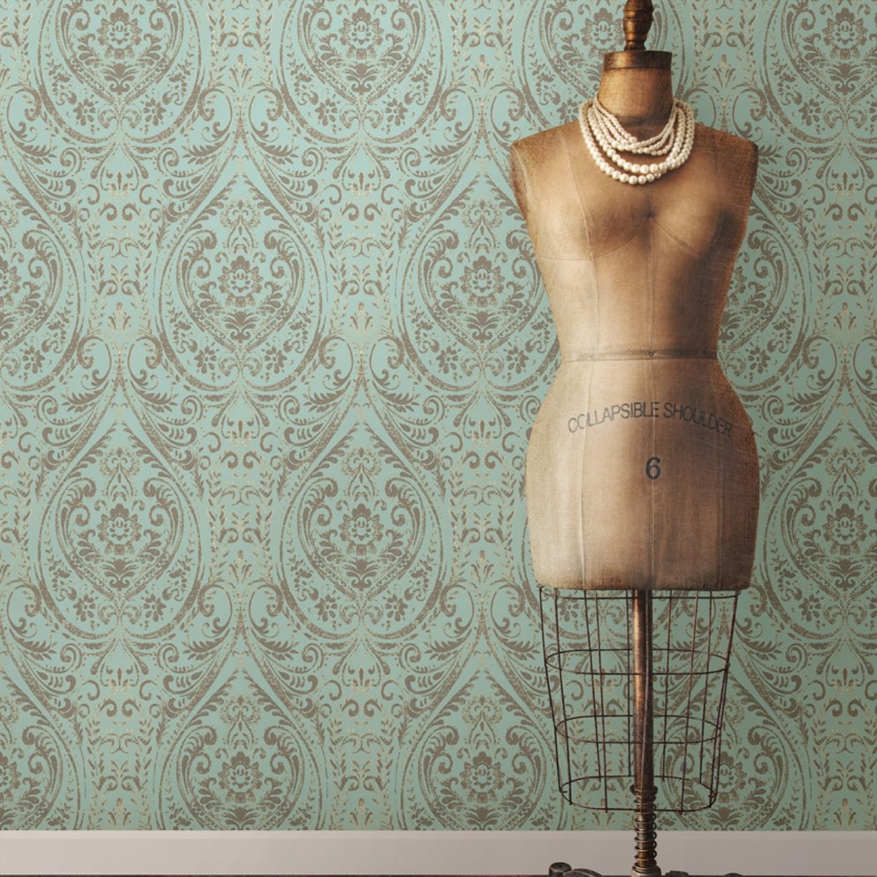 Nuwall 2022 Nomad Damask Green