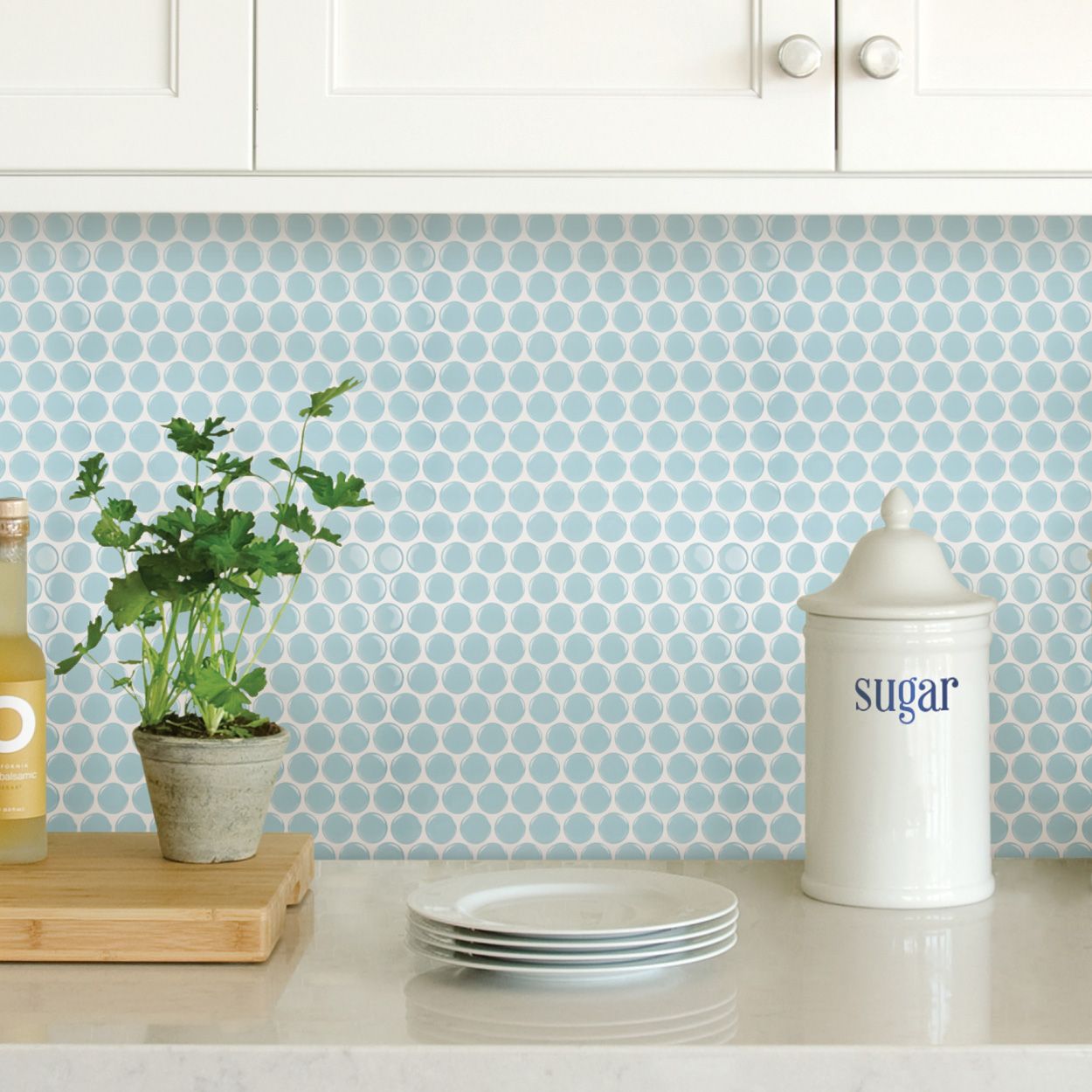 Penny Tile Peel & Stick Backsplash Tiles