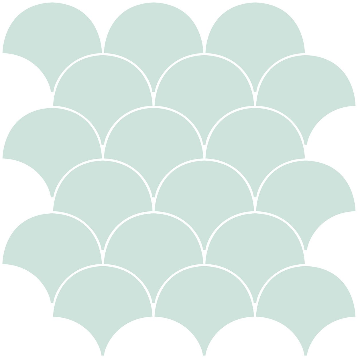 Shell Peel & Stick Backsplash Tiles