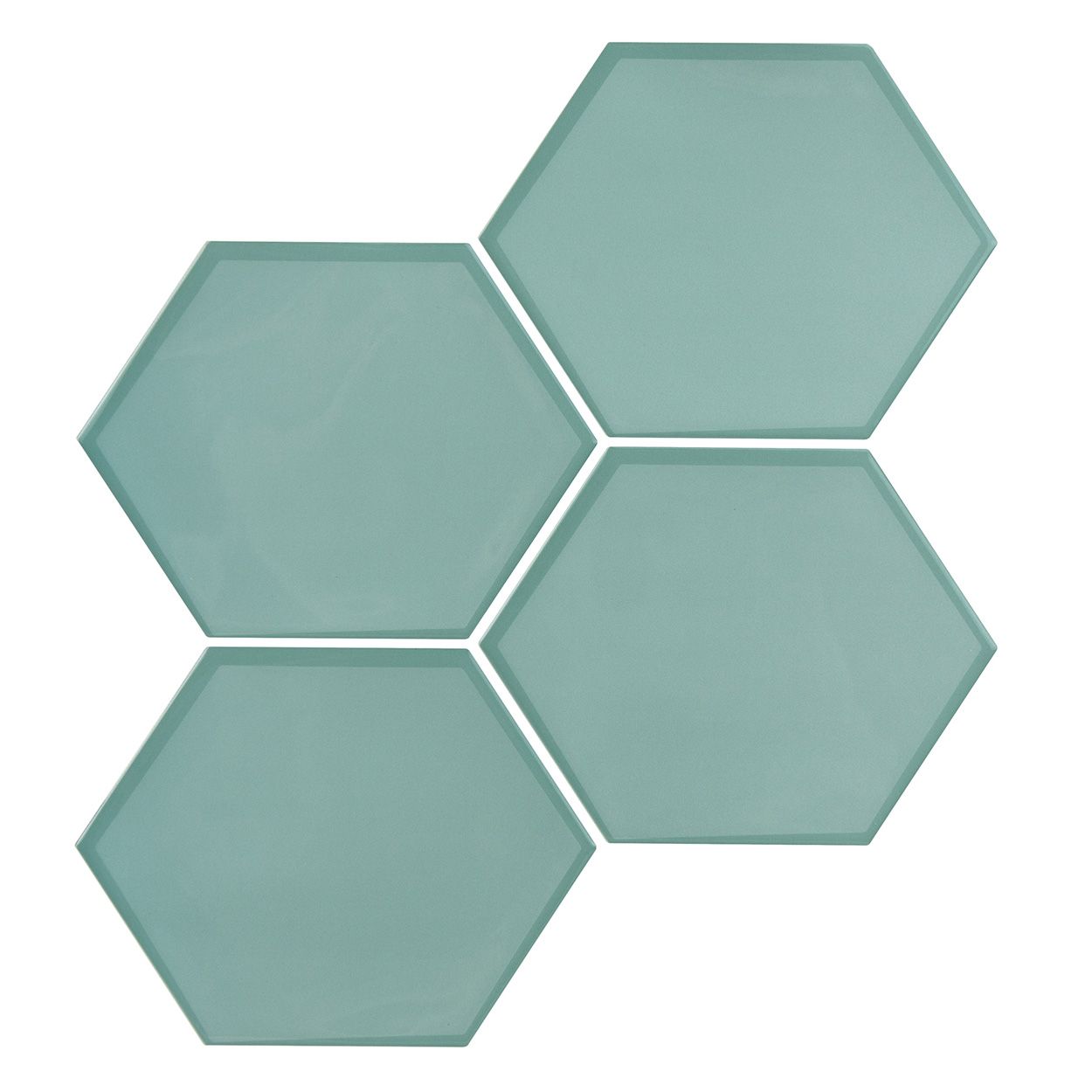 Hex Peel & Stick Backsplash Tiles
