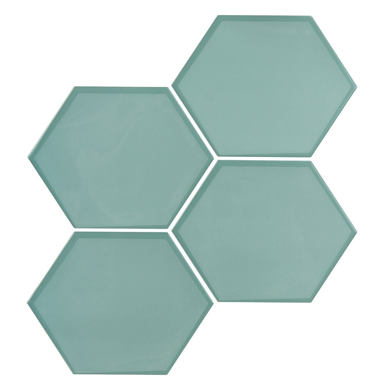 Hex Peel & Stick Backsplash Tiles