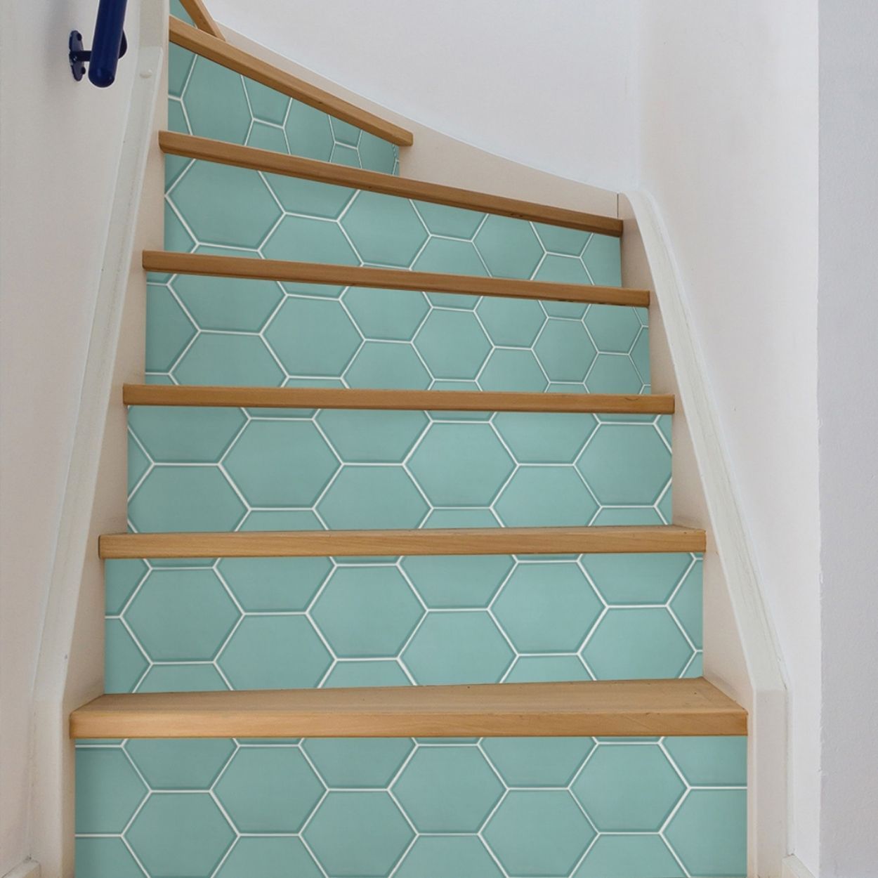 Hex Peel & Stick Backsplash Tiles
