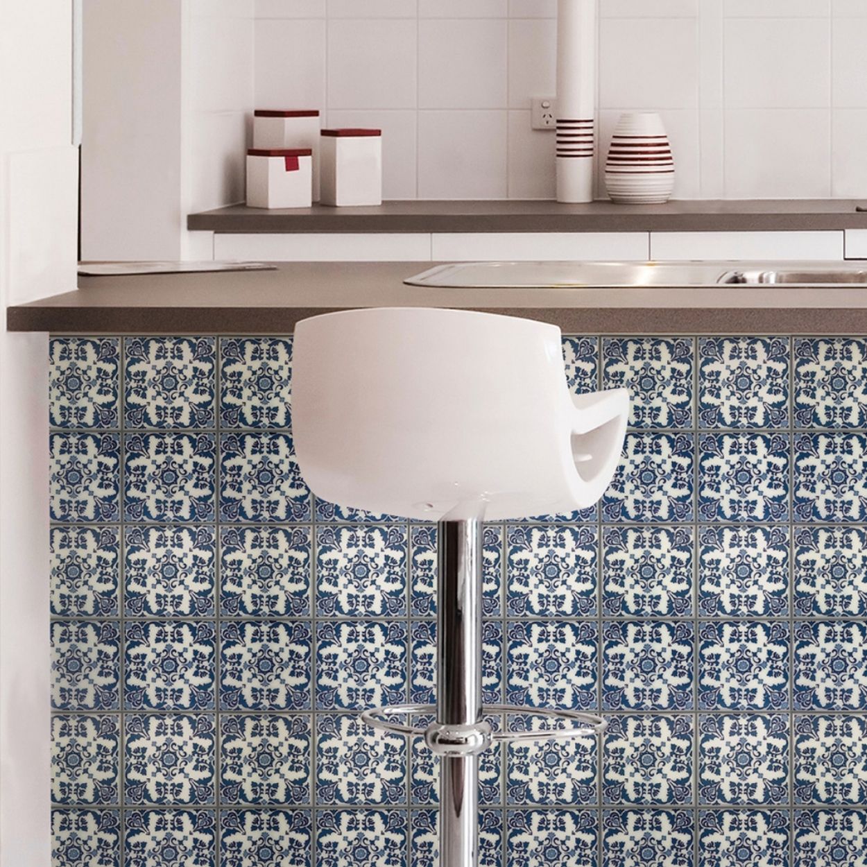 Aegean Peel & Stick Backsplash Tiles