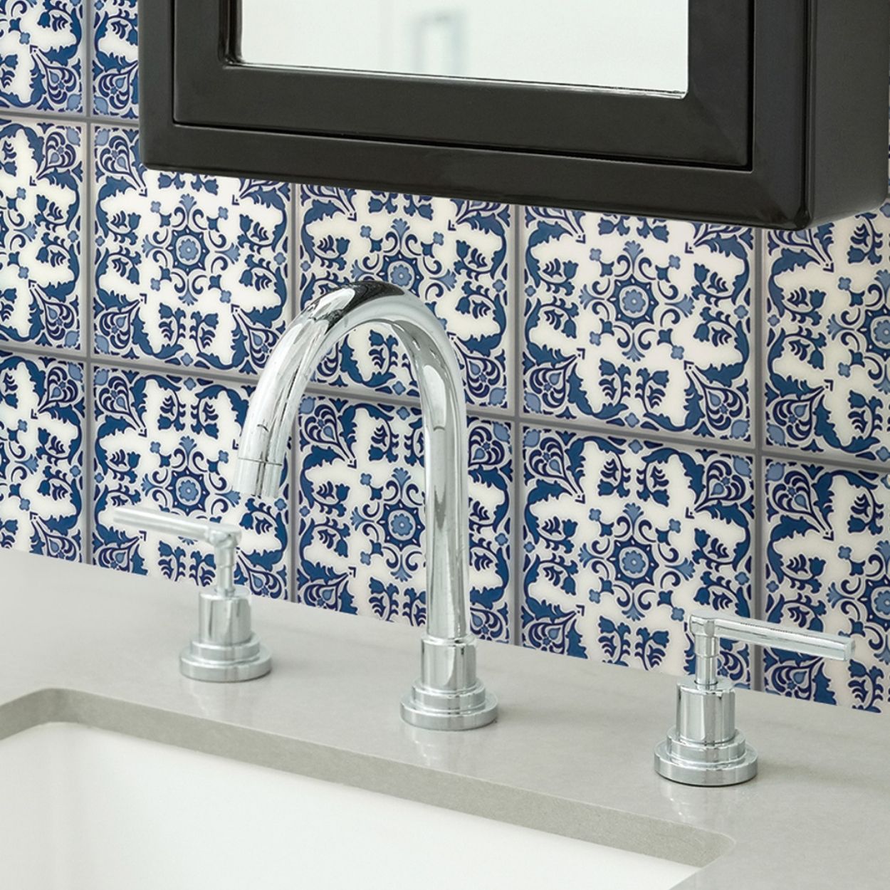 Aegean Peel & Stick Backsplash Tiles