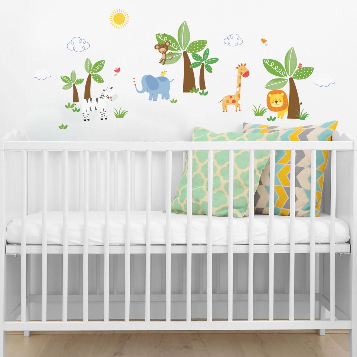 Jungle Friends Peel And Stick Wall Decals