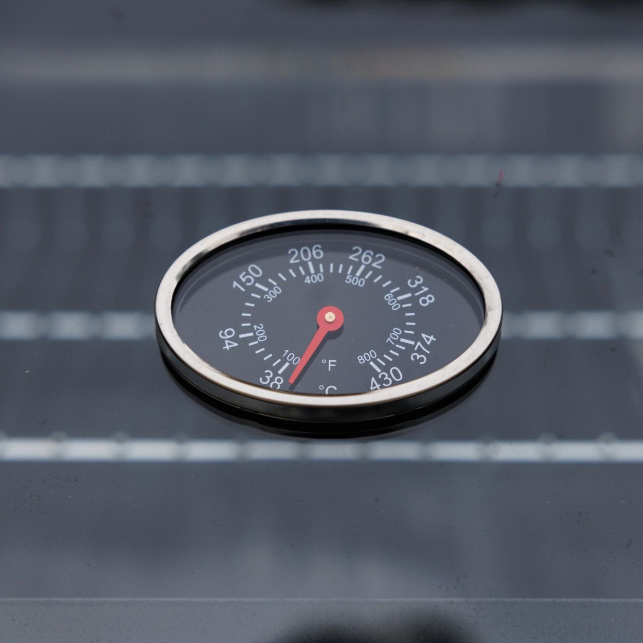 Sahara S355 Gas BBQ Wood Effect Steel