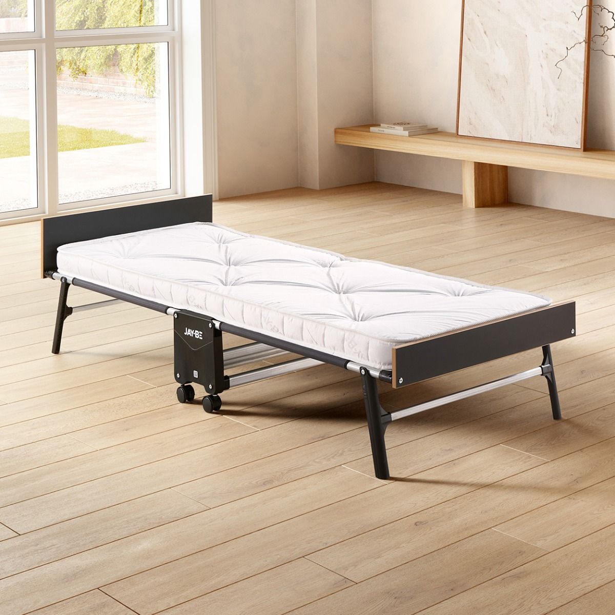 Jay-Be GP80 Grand Folding Bed with Pocket Sprung Mattress, Single