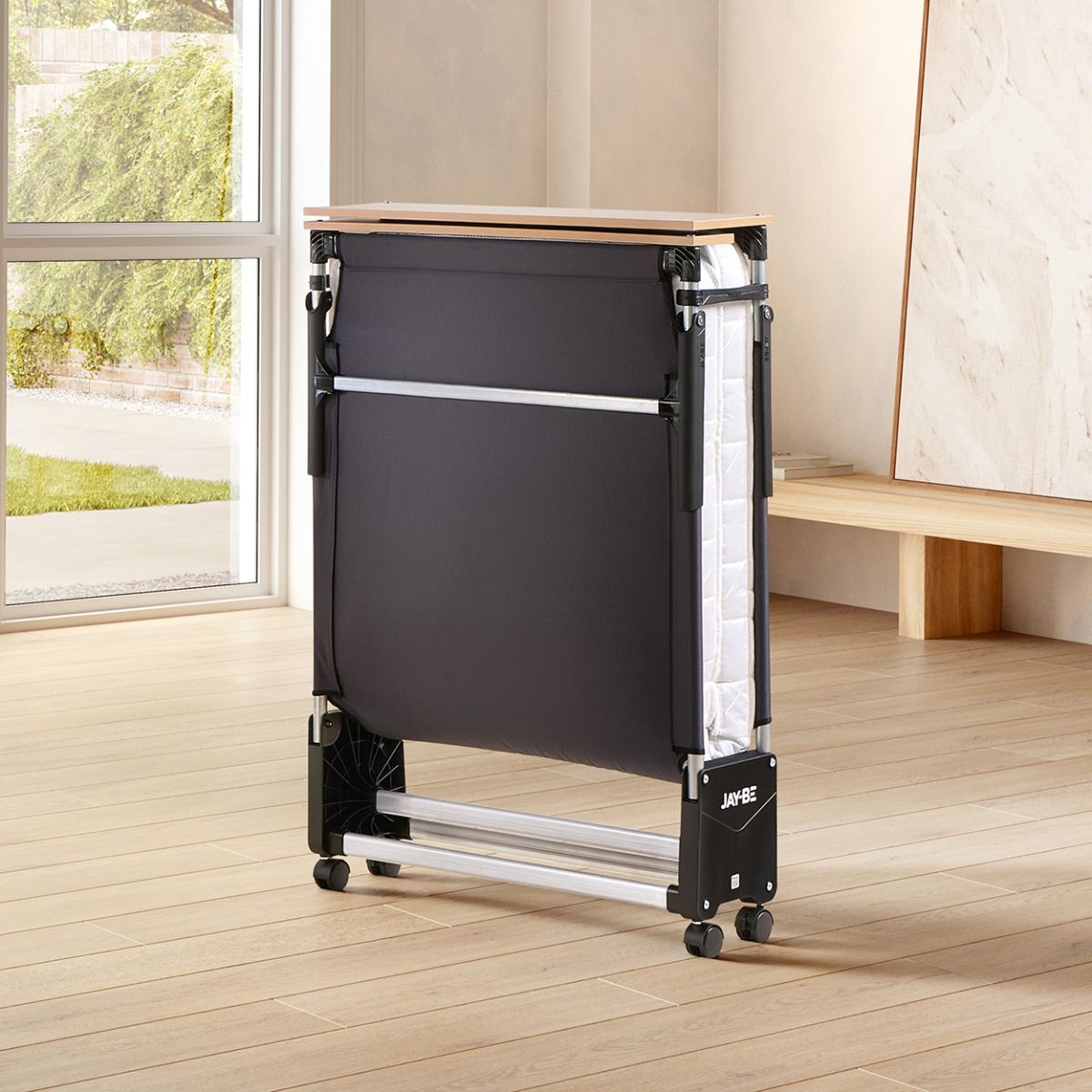 Jay-Be GP80 Grand Folding Bed with Pocket Sprung Mattress, Single