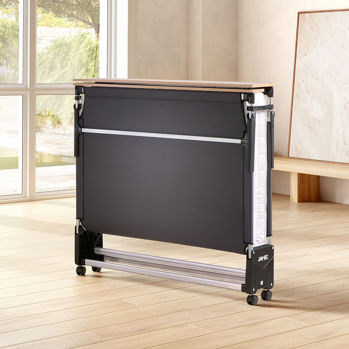 Jay-Be GP120 Grand Folding Bed with Pocket Sprung Mattress, Small Double 