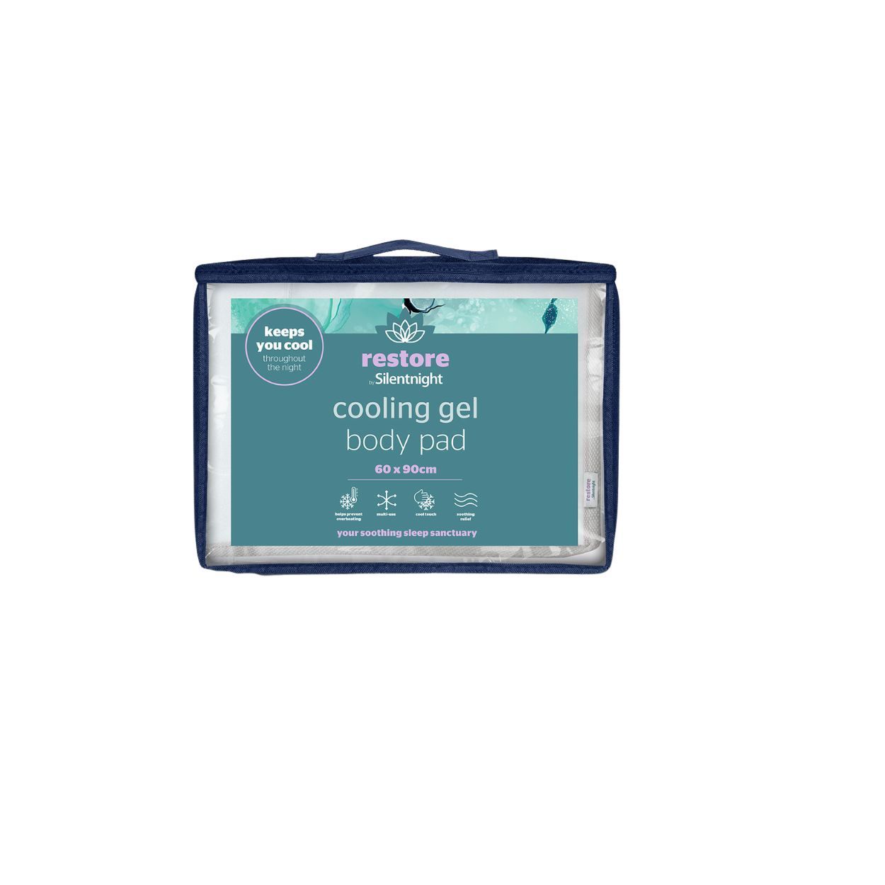 Silentnight Restore Cooling Gel Body Pad 60x90 cm 