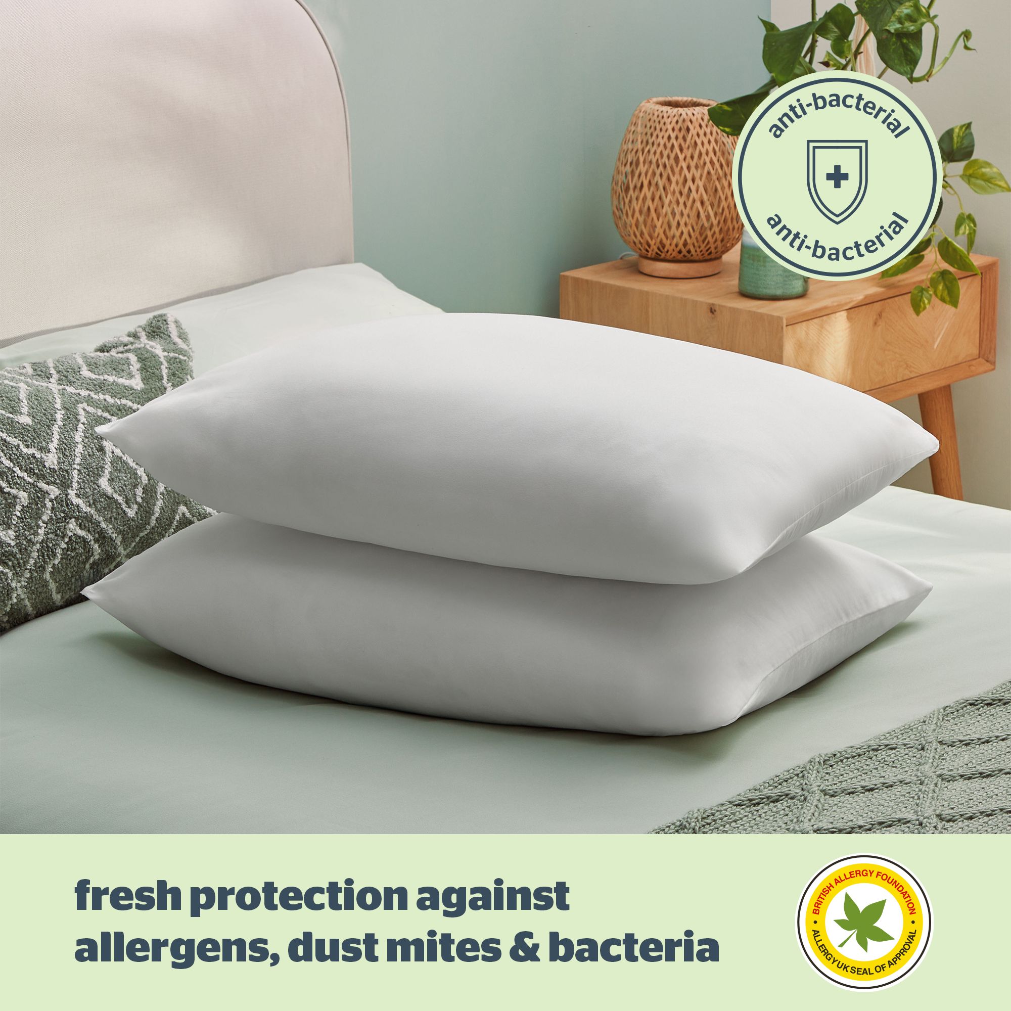 Silentnight Anti Allergy  Pillow 2 Pack