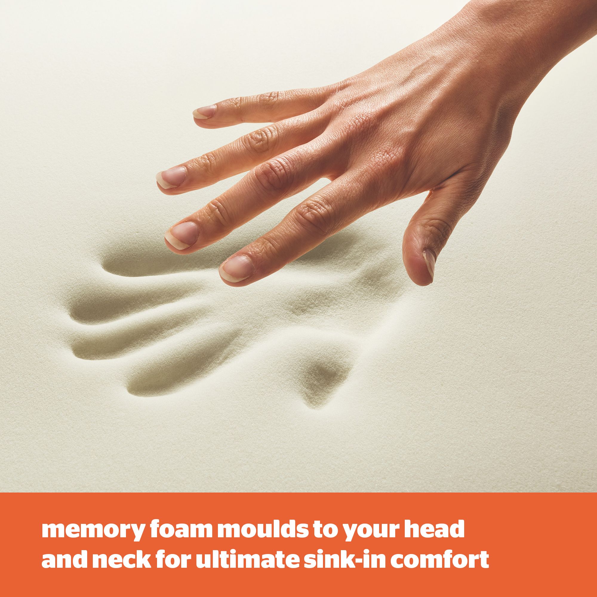 Silentnight Memory Foam Hollow Fiber Pillow