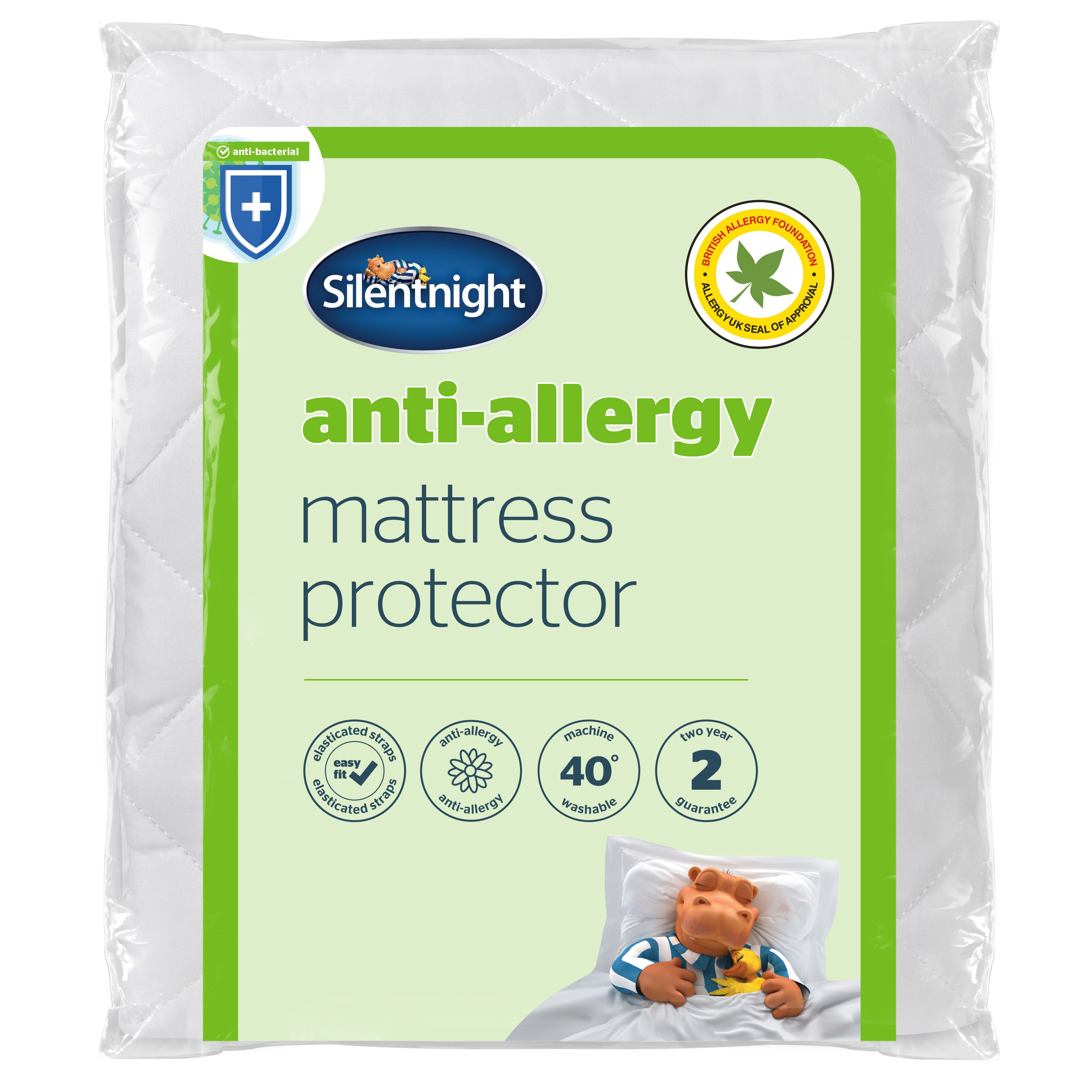 Silentnight Anti Allergy Mattress Protector Double