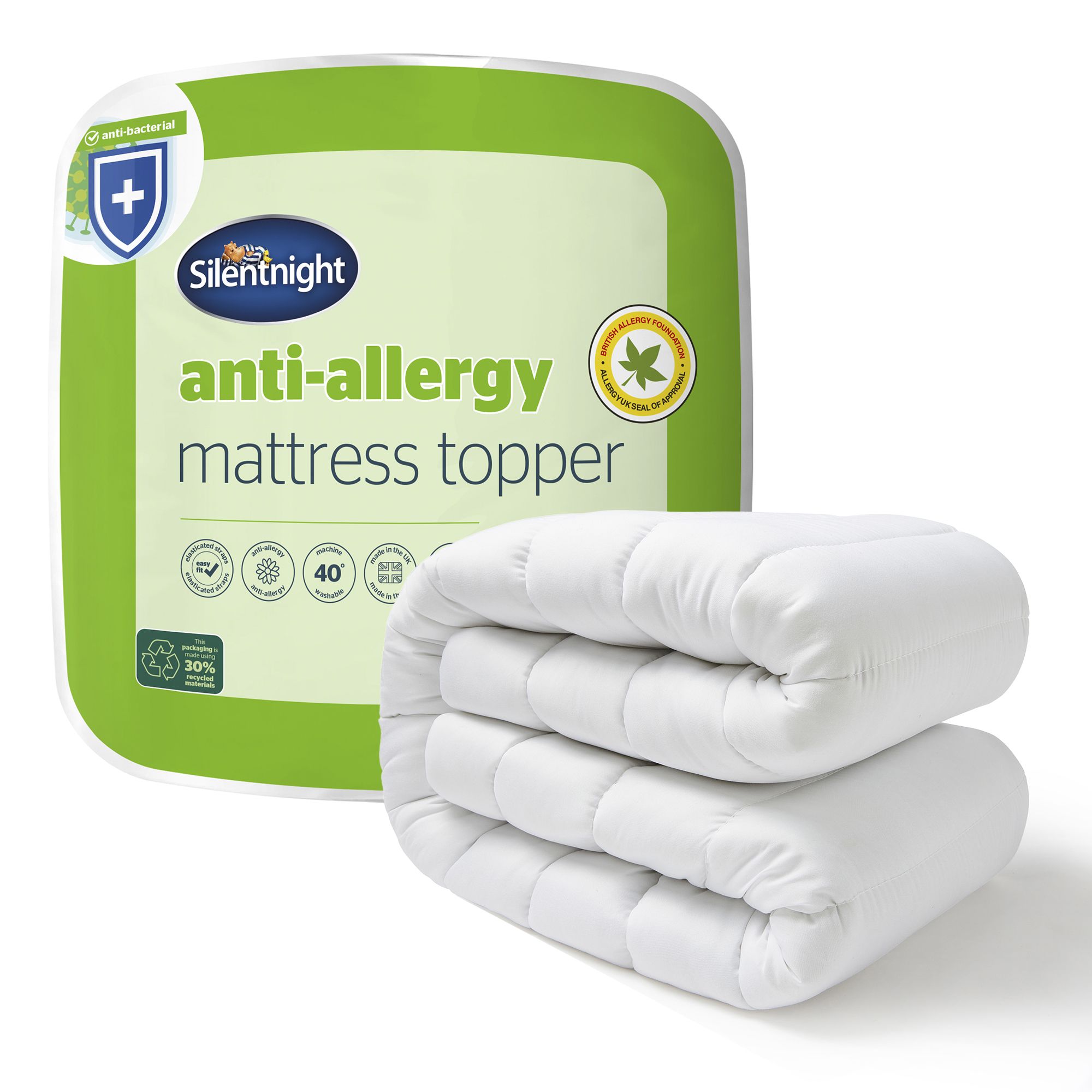 Silentnight Anti Allergy Mattress Protector Super King