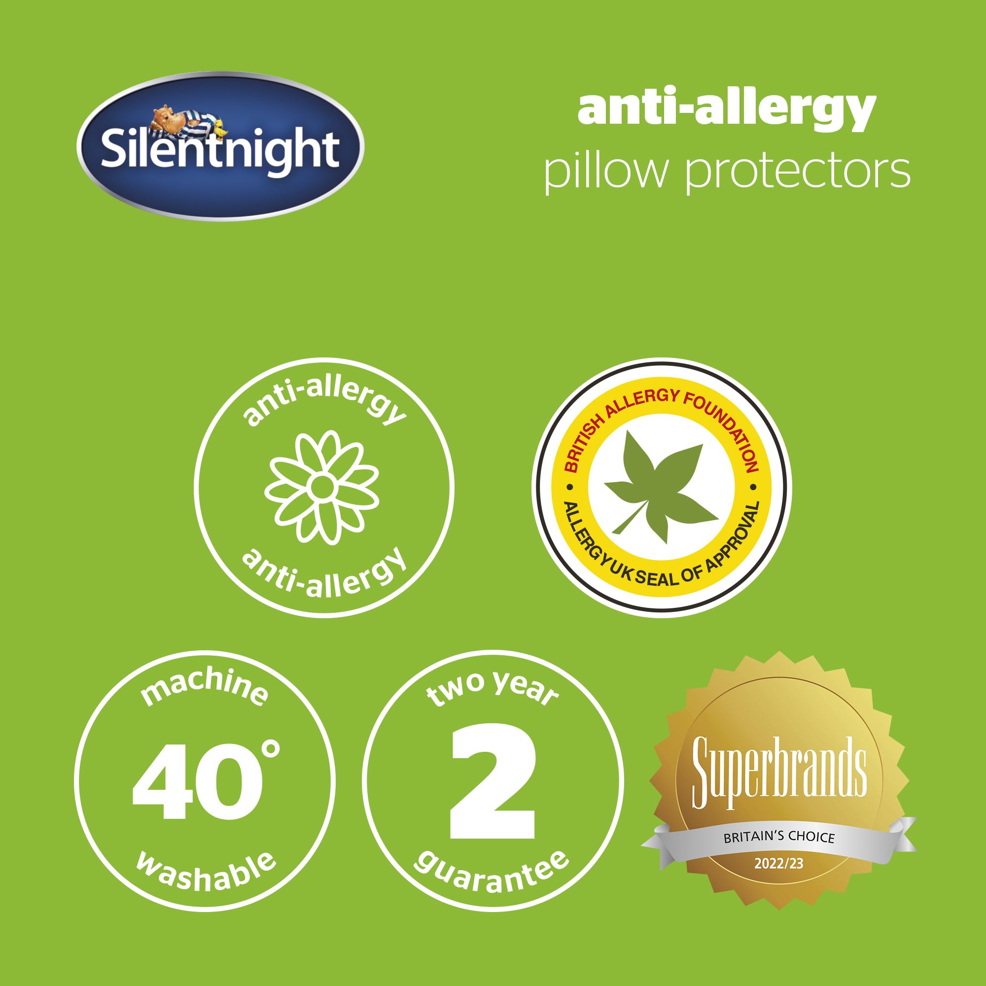 Silentnight Anti Allery Mattress Toppers King 