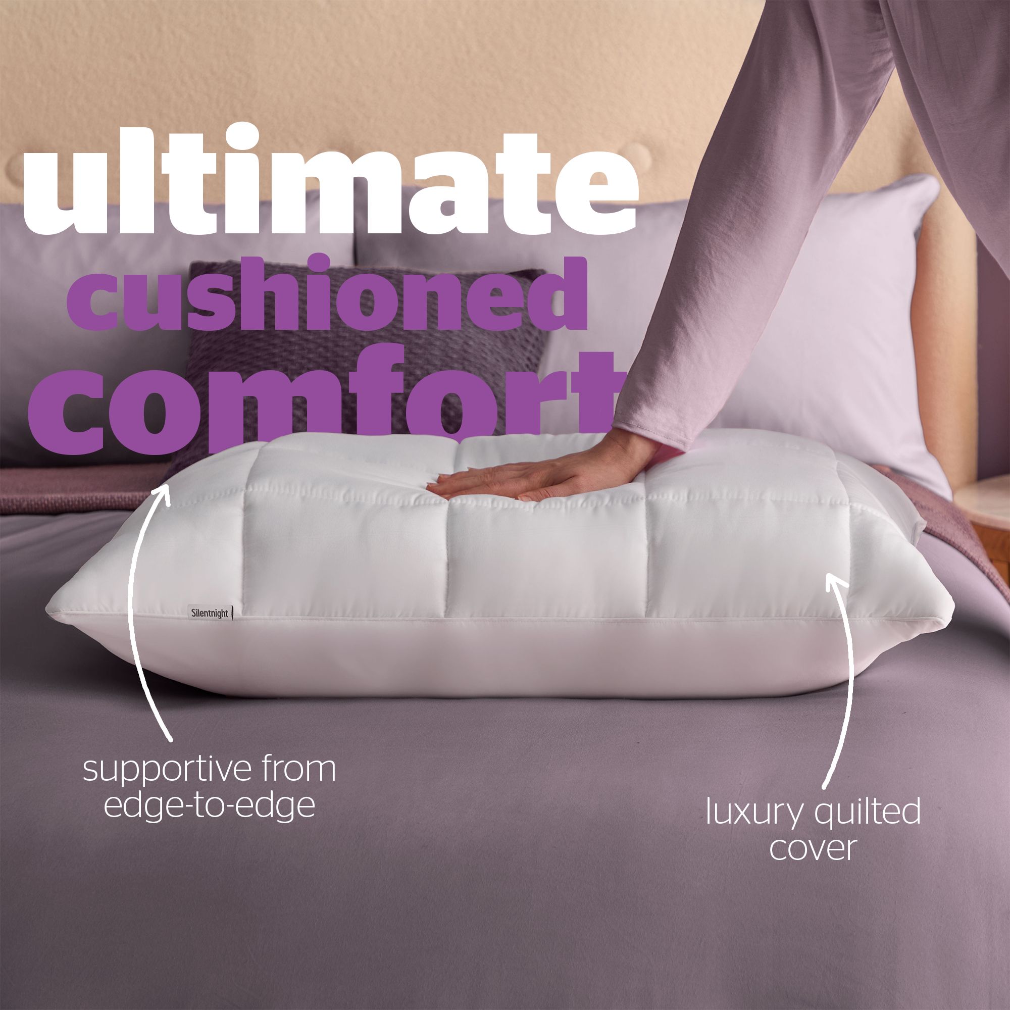 Silentnight Ultimate Pillow Quilted Thick