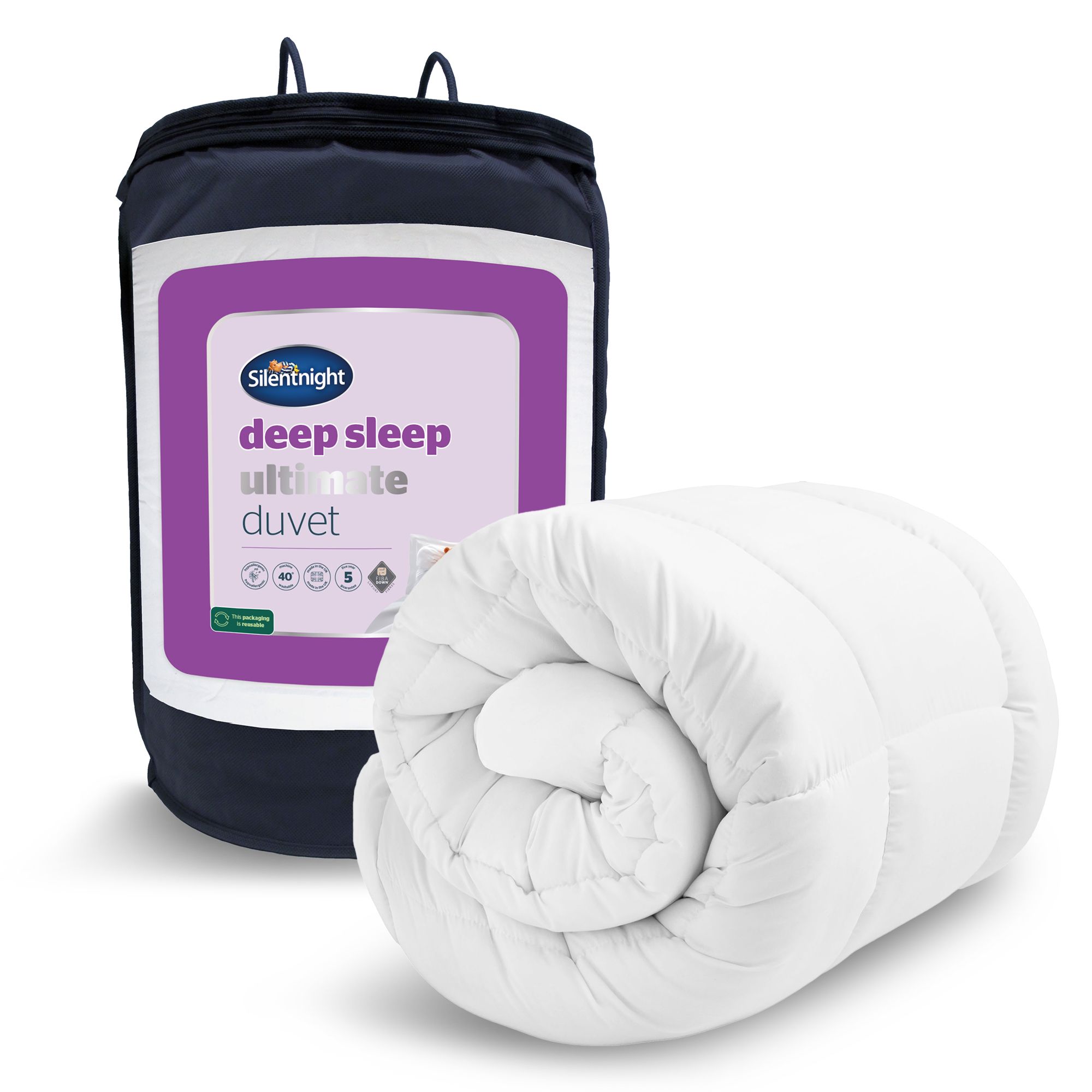 Silentnight Ultimate 10.5 Tog Duvet Piped King